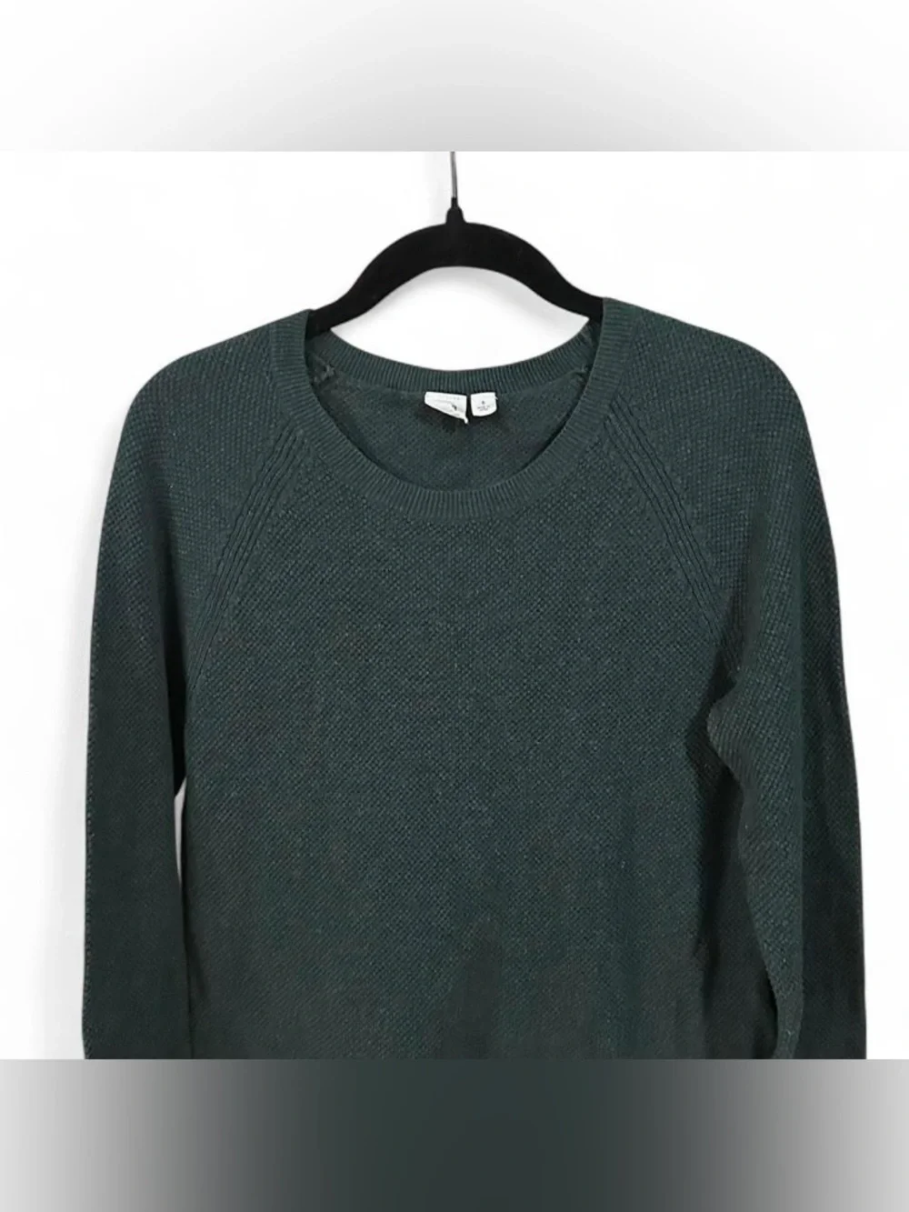Hunter Green‎ Light-Weight Crewneck Thermal Sweater
